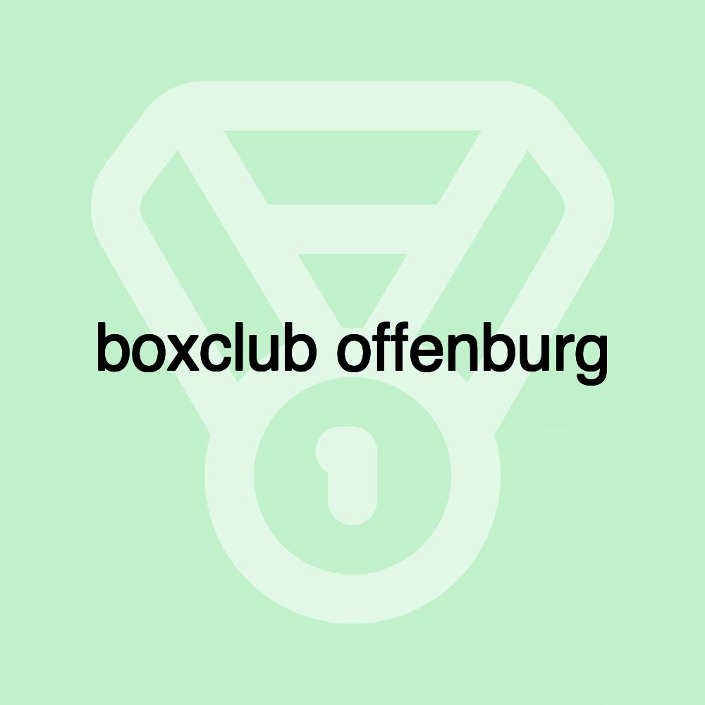 boxclub offenburg