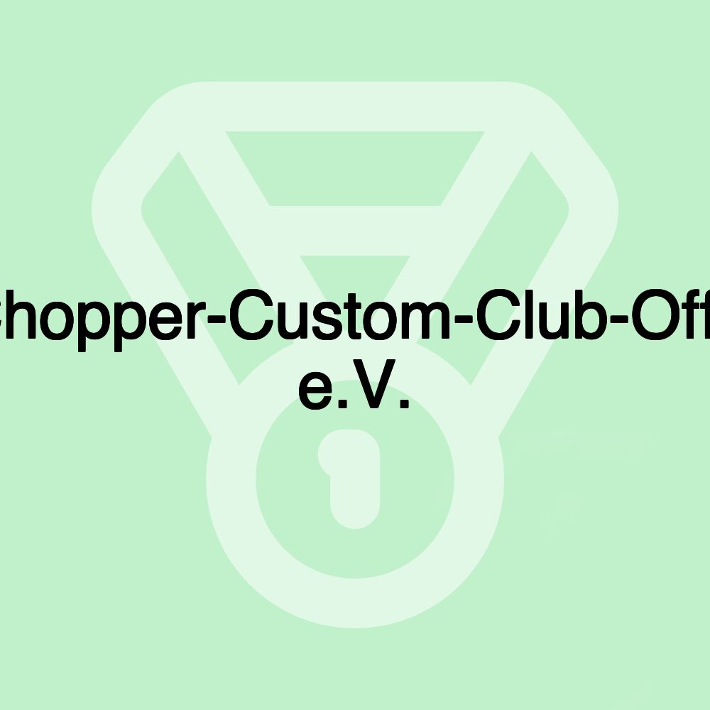 CCO-Chopper-Custom-Club-Offenburg e.V.