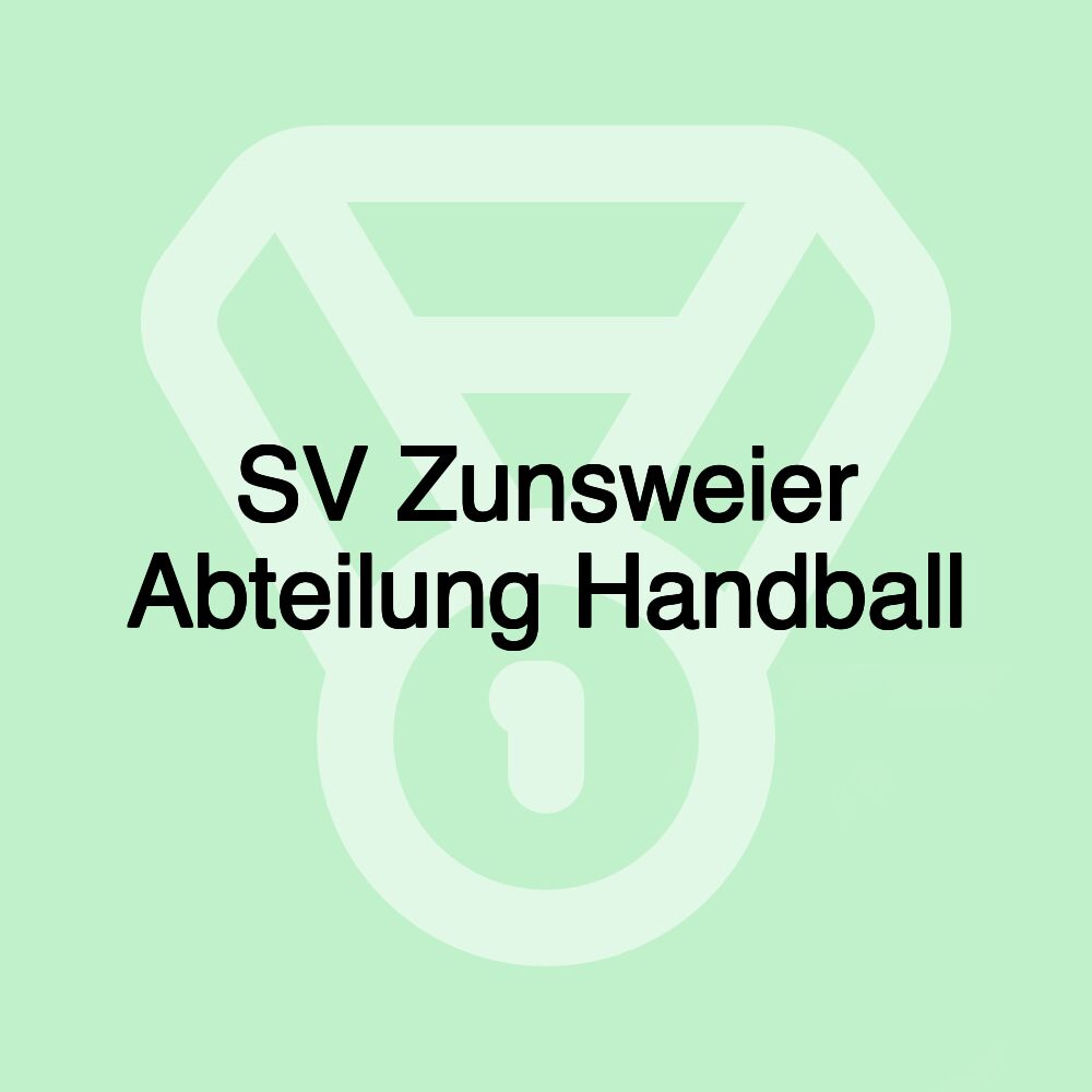 SV Zunsweier Abteilung Handball