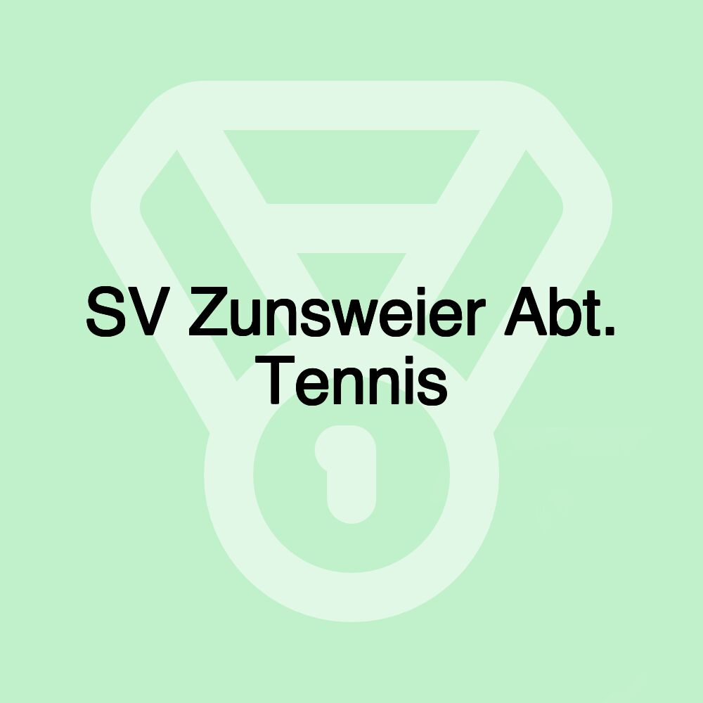 SV Zunsweier Abt. Tennis