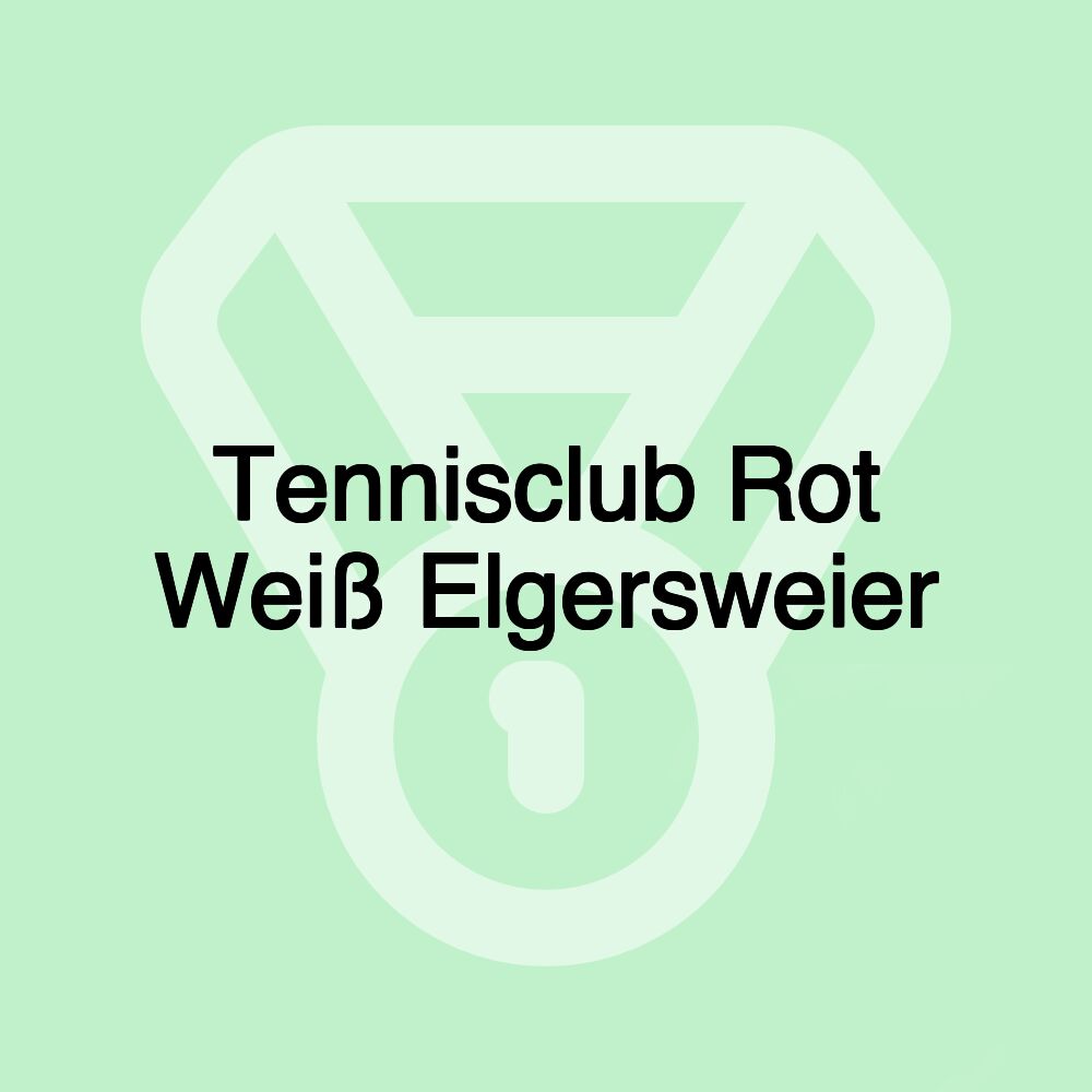 Tennisclub Rot Weiß Elgersweier