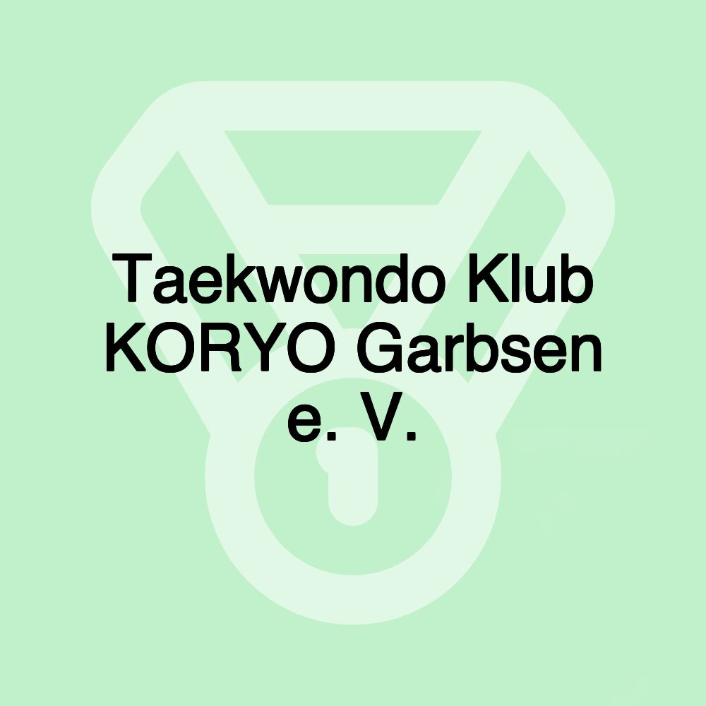 Taekwondo Klub KORYO Garbsen e. V.