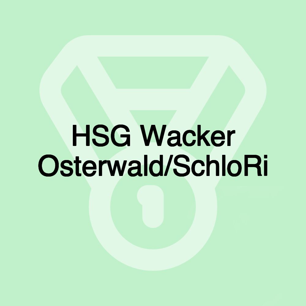 HSG Wacker Osterwald/SchloRi