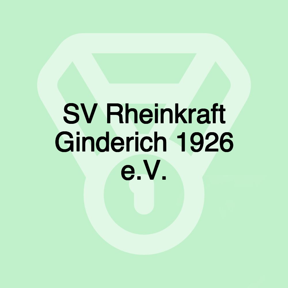 SV Rheinkraft Ginderich 1926 e.V.