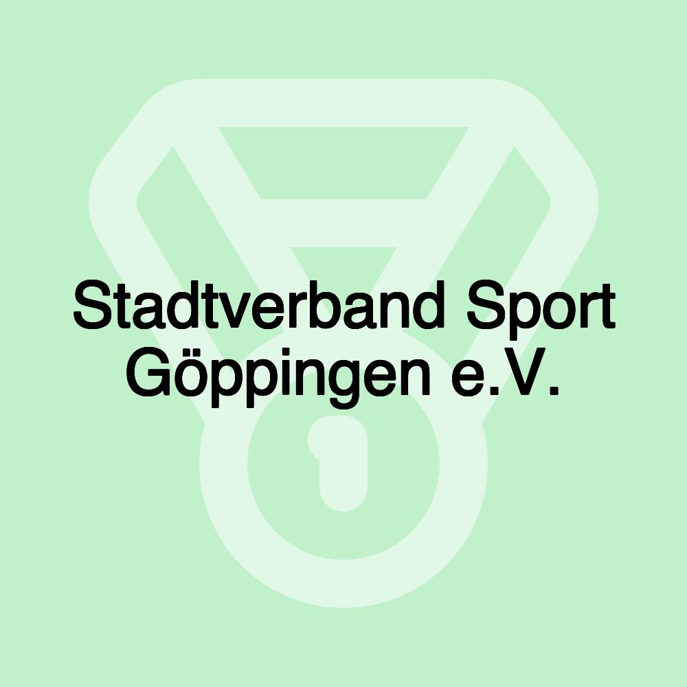 Stadtverband Sport Göppingen e.V.