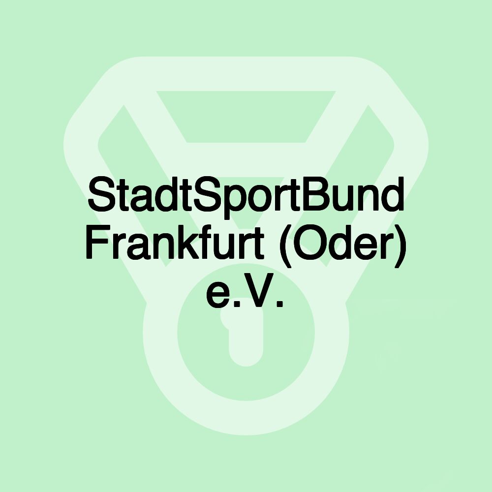 StadtSportBund Frankfurt (Oder) e.V.