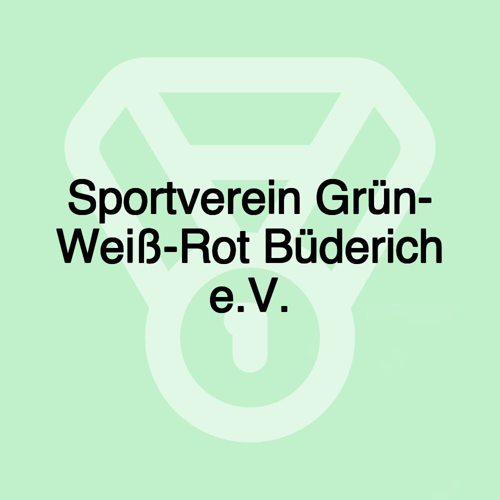 Sportverein Grün- Weiß-Rot Büderich e.V.