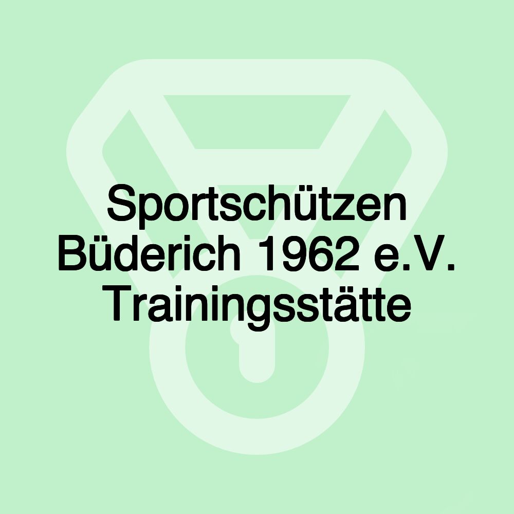 Sportschützen Büderich 1962 e.V. Trainingsstätte