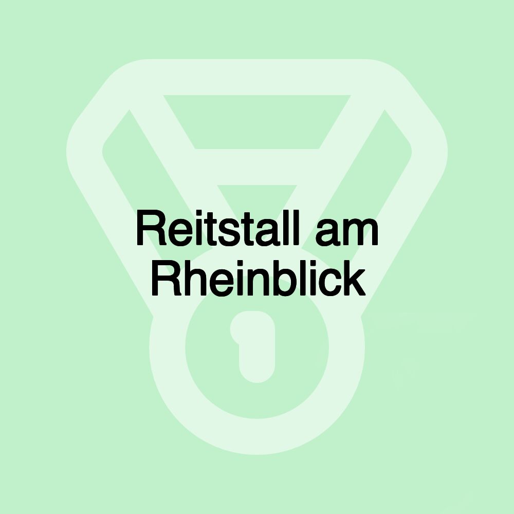 Reitstall am Rheinblick