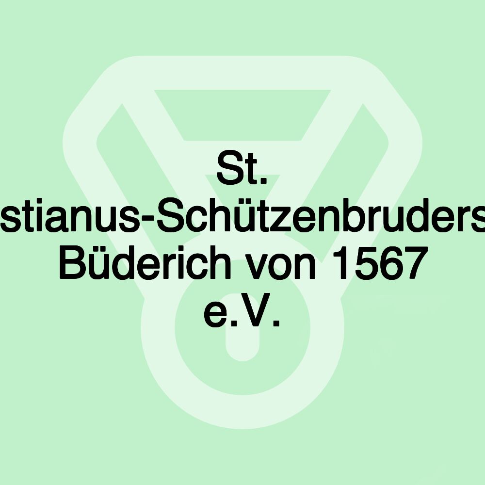 St. Sebastianus-Schützenbruderschaft Büderich von 1567 e.V.