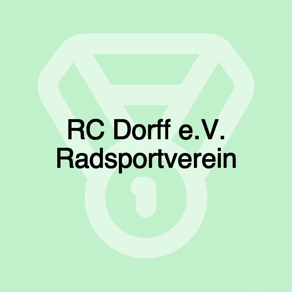 RC Dorff e.V. Radsportverein