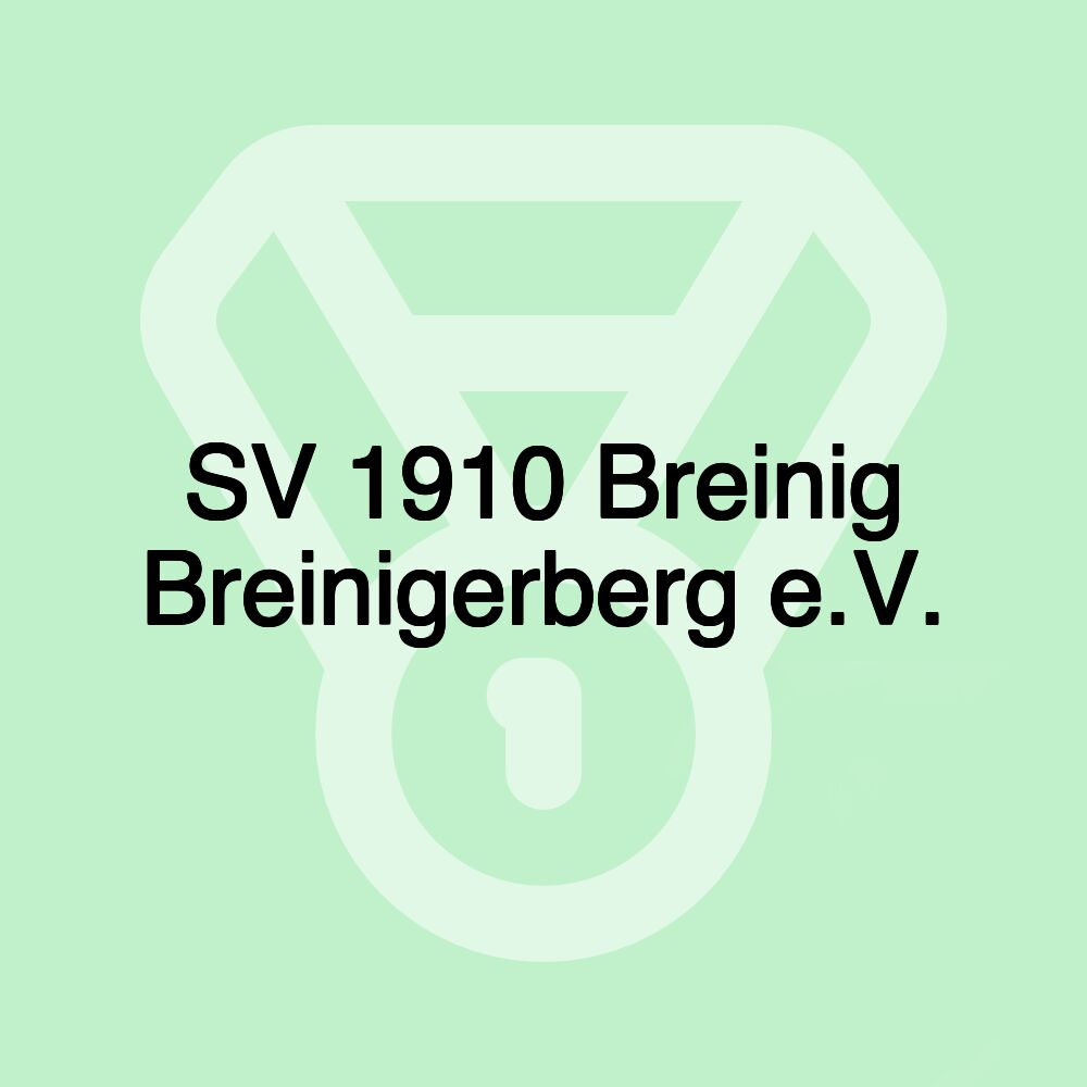 SV 1910 Breinig Breinigerberg e.V.