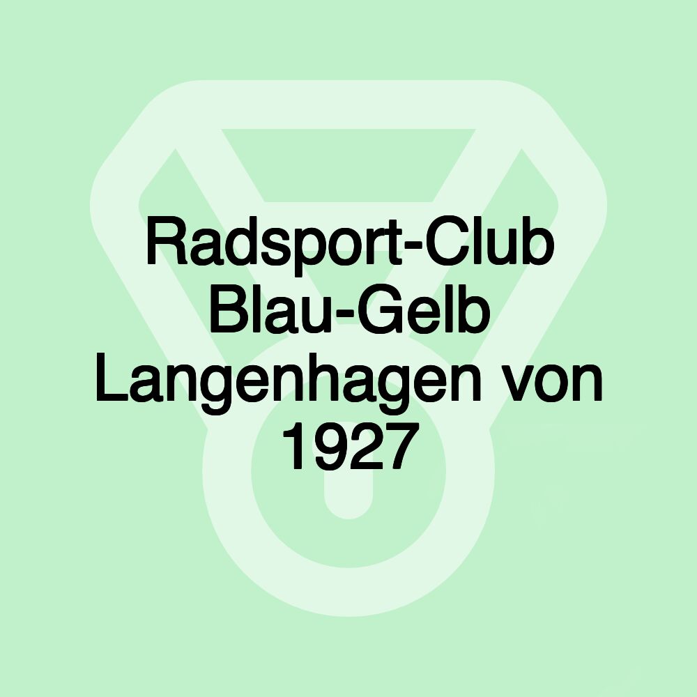 Radsport-Club Blau-Gelb Langenhagen von 1927