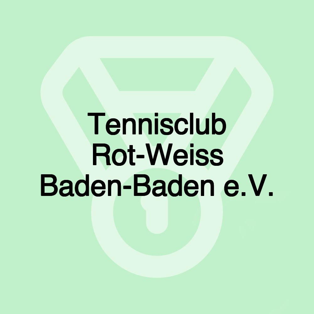 Tennisclub Rot-Weiss Baden-Baden e.V.