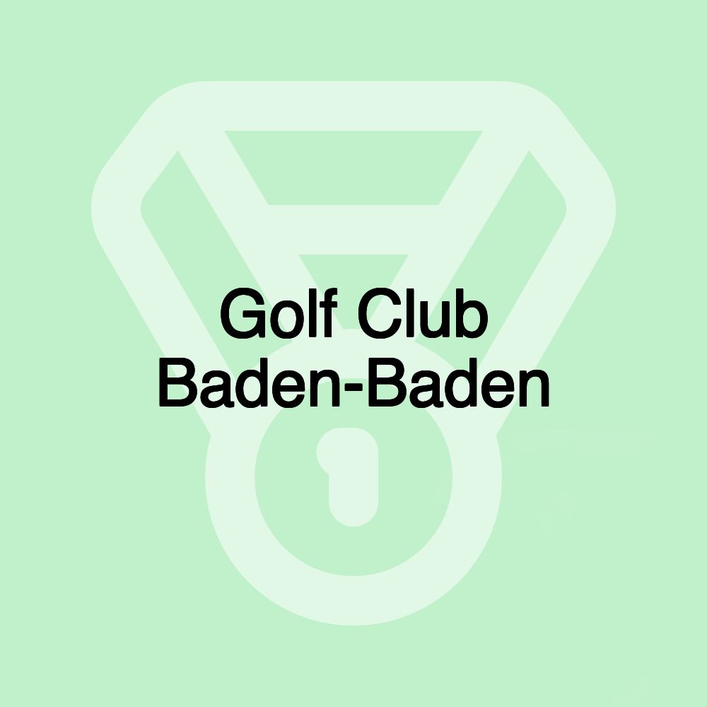 Golf Club Baden-Baden