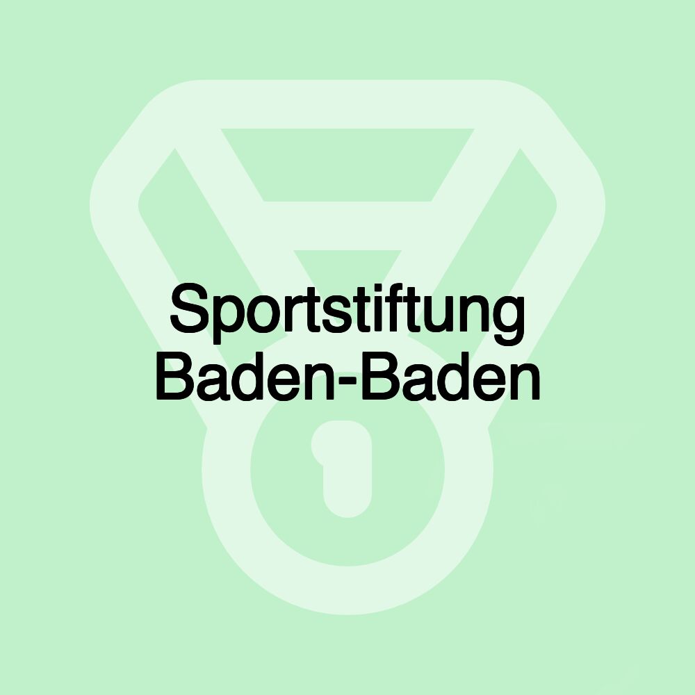 Sportstiftung Baden-Baden