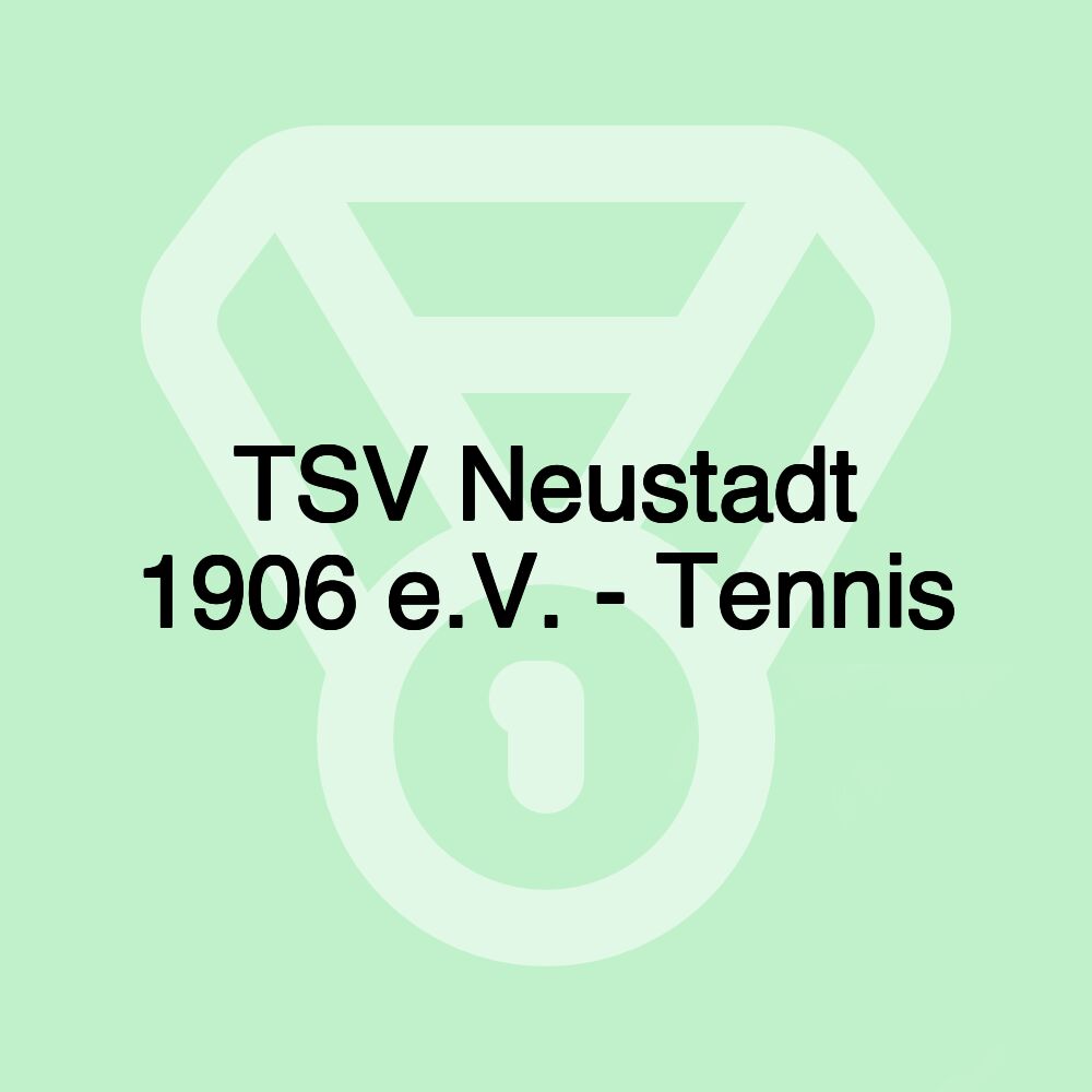 TSV Neustadt 1906 e.V. - Tennis