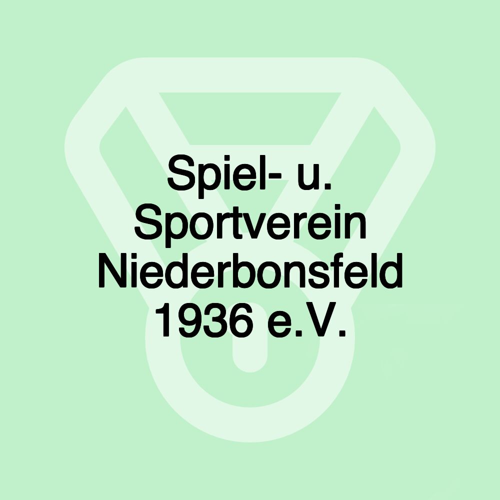 Spiel- u. Sportverein Niederbonsfeld 1936 e.V.