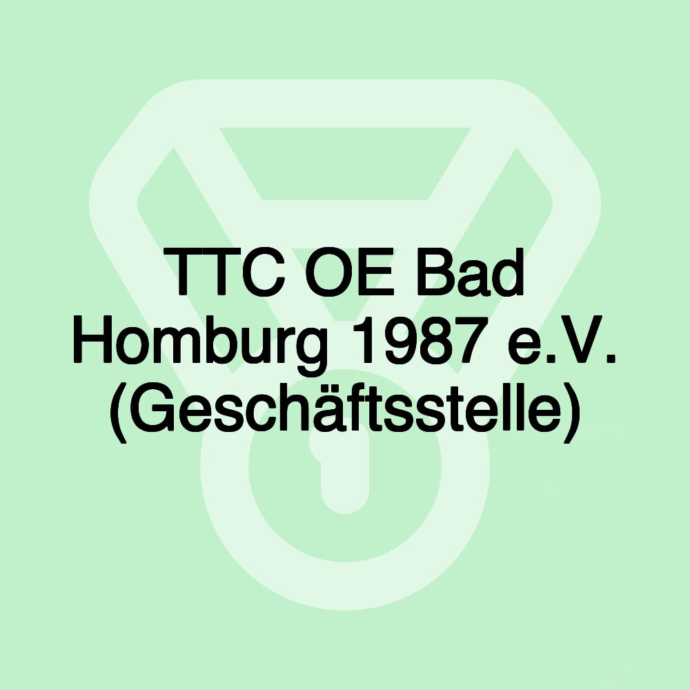 TTC OE Bad Homburg 1987 e.V. (Geschäftsstelle)