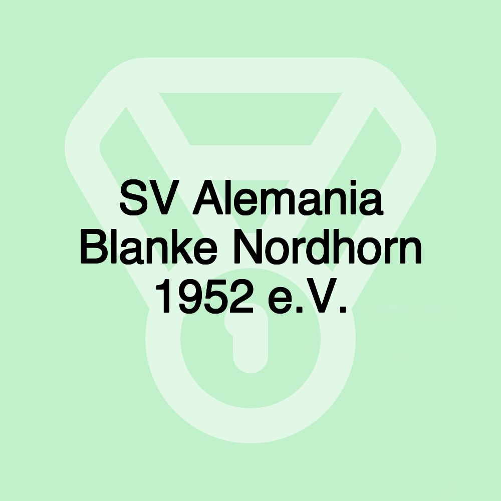 SV Alemania Blanke Nordhorn 1952 e.V.