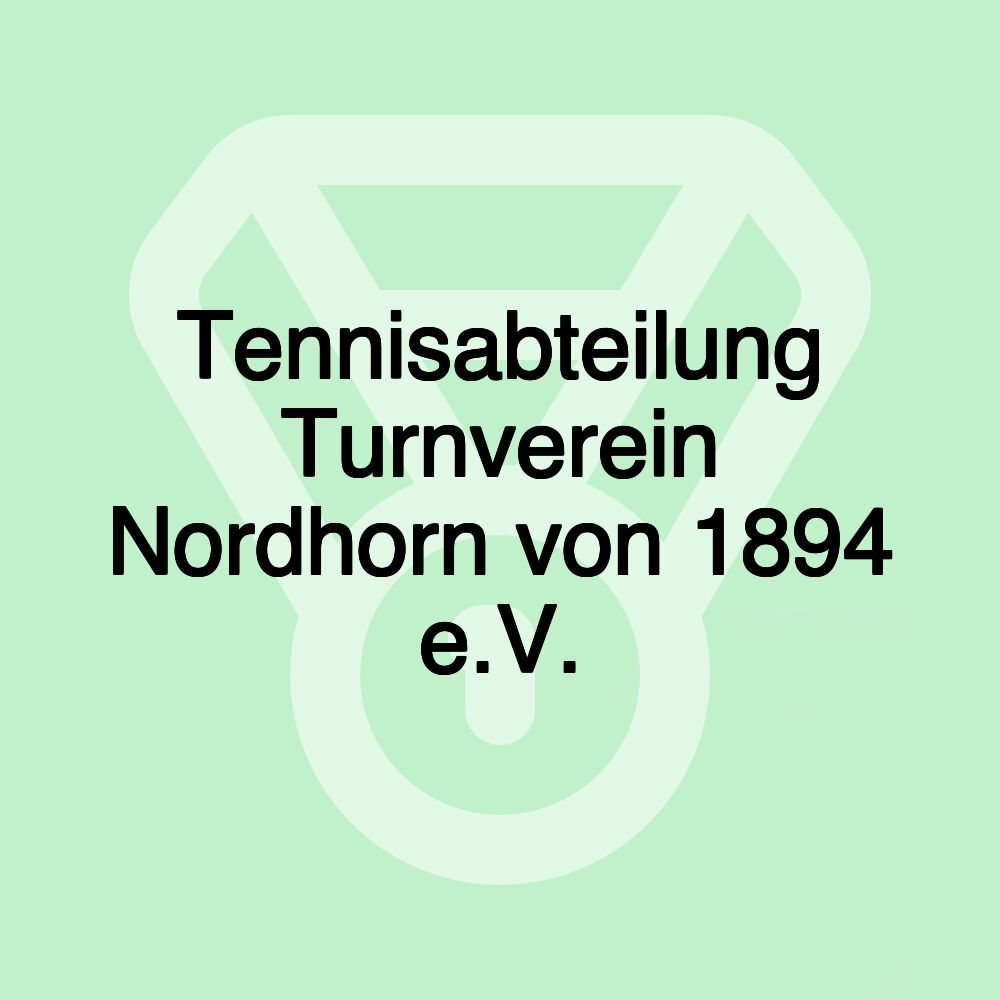 Tennisabteilung Turnverein Nordhorn von 1894 e.V.