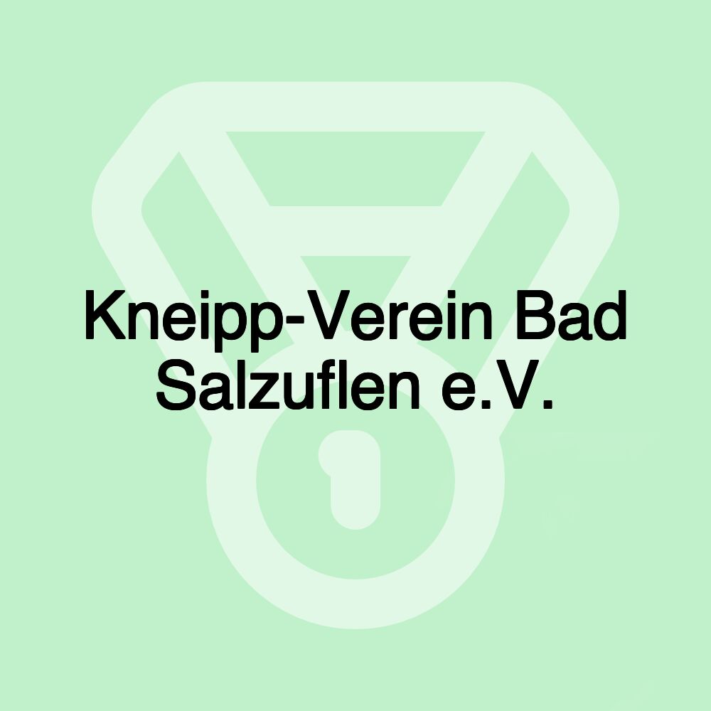 Kneipp-Verein Bad Salzuflen e.V.