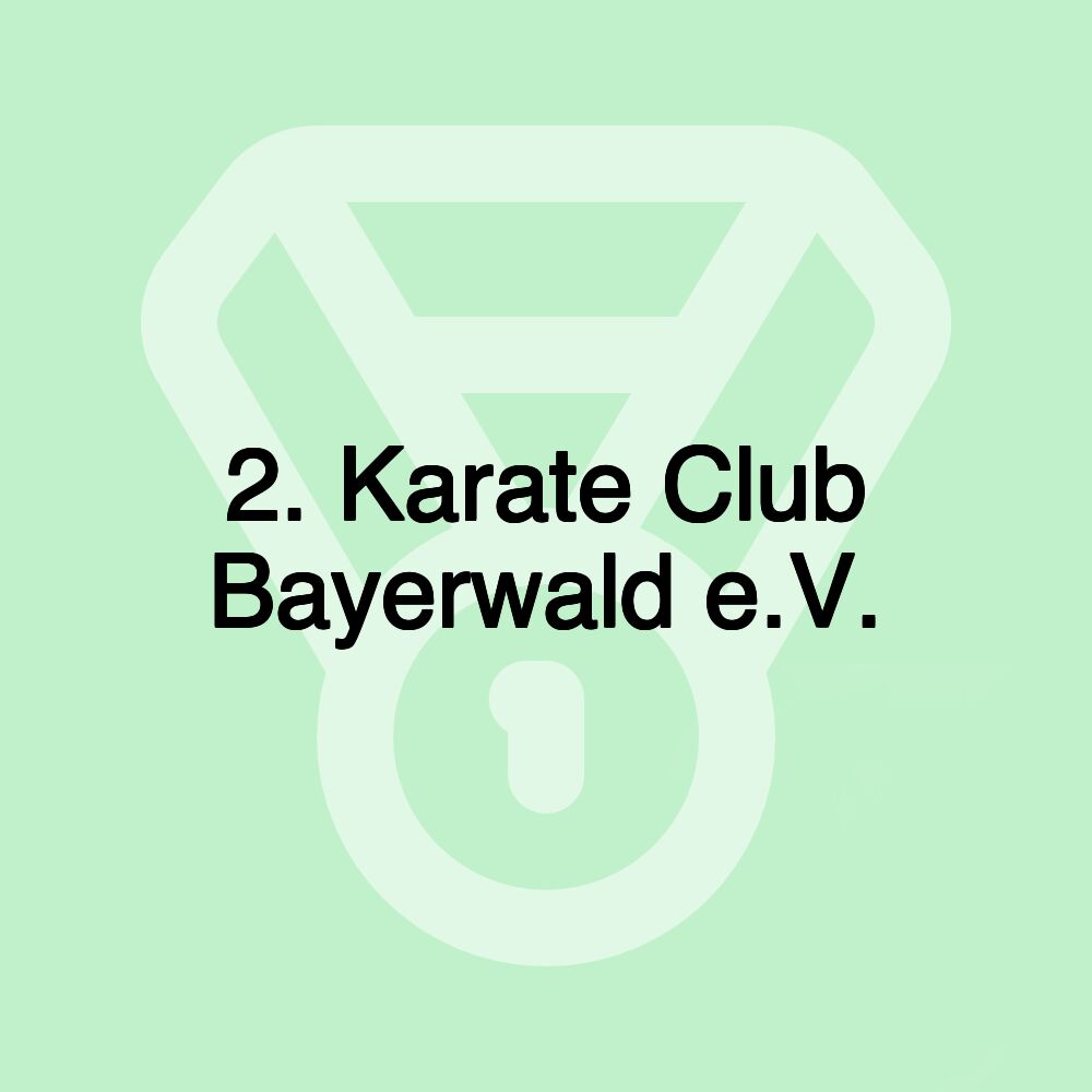 2. Karate Club Bayerwald e.V.