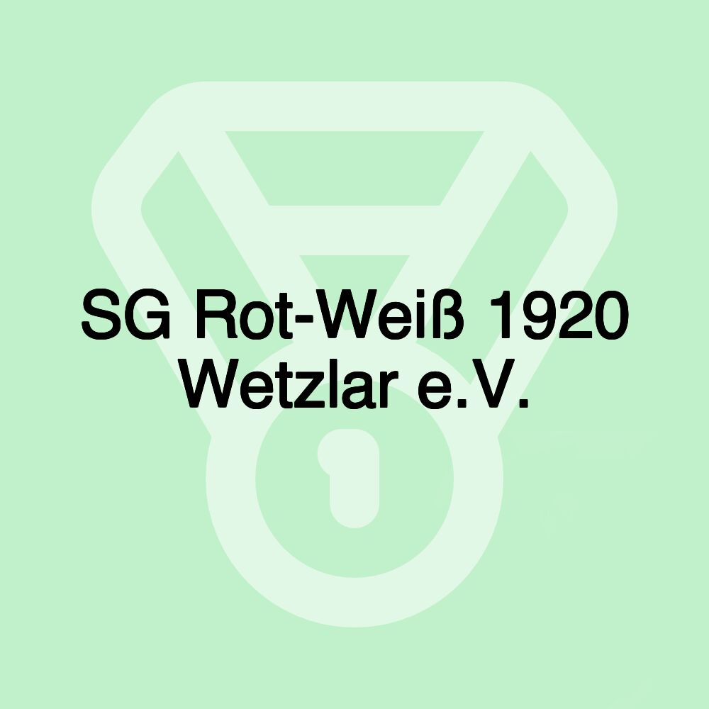 SG Rot-Weiß 1920 Wetzlar e.V.