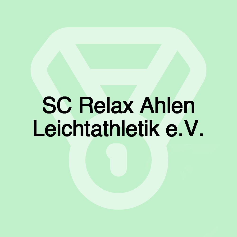 SC Relax Ahlen Leichtathletik e.V.