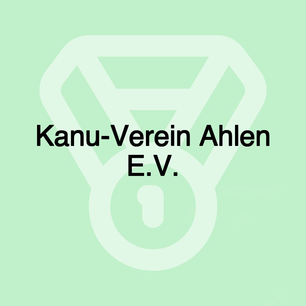 Kanu-Verein Ahlen E.V.