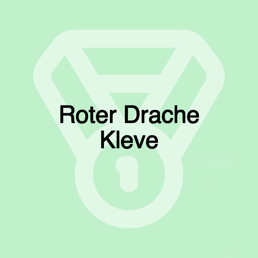 Roter Drache Kleve