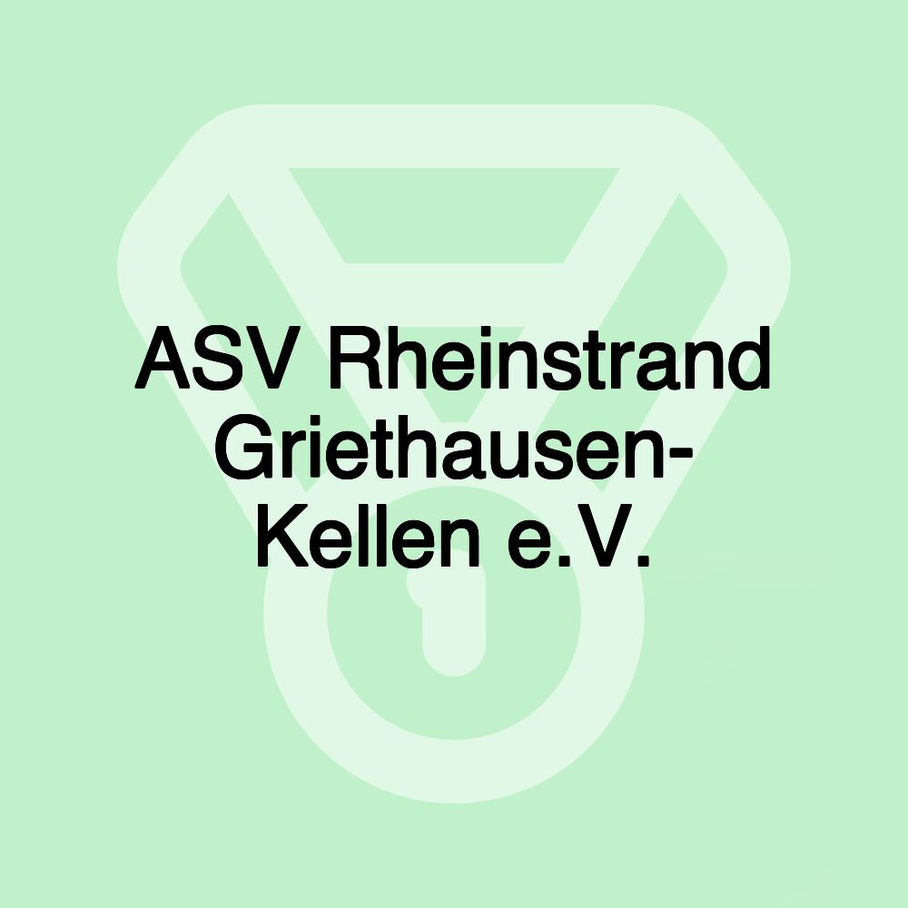 ASV Rheinstrand Griethausen- Kellen e.V.