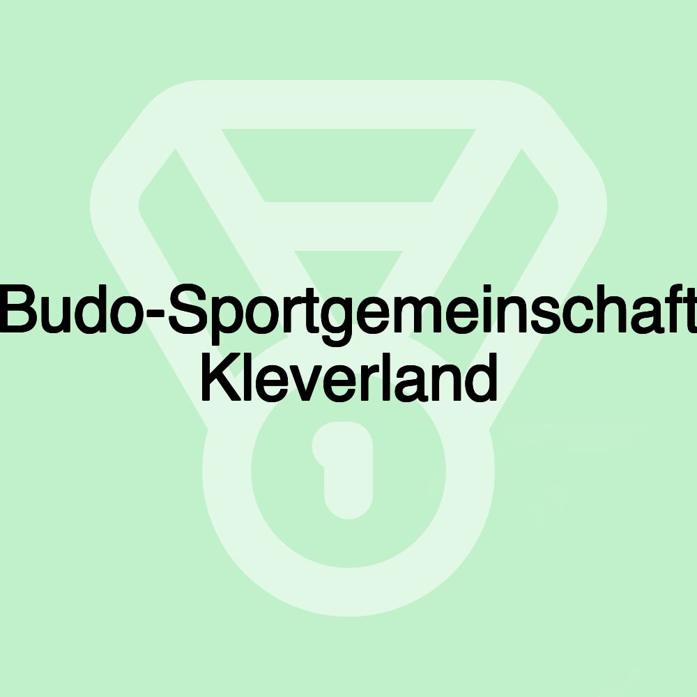 Budo-Sportgemeinschaft Kleverland