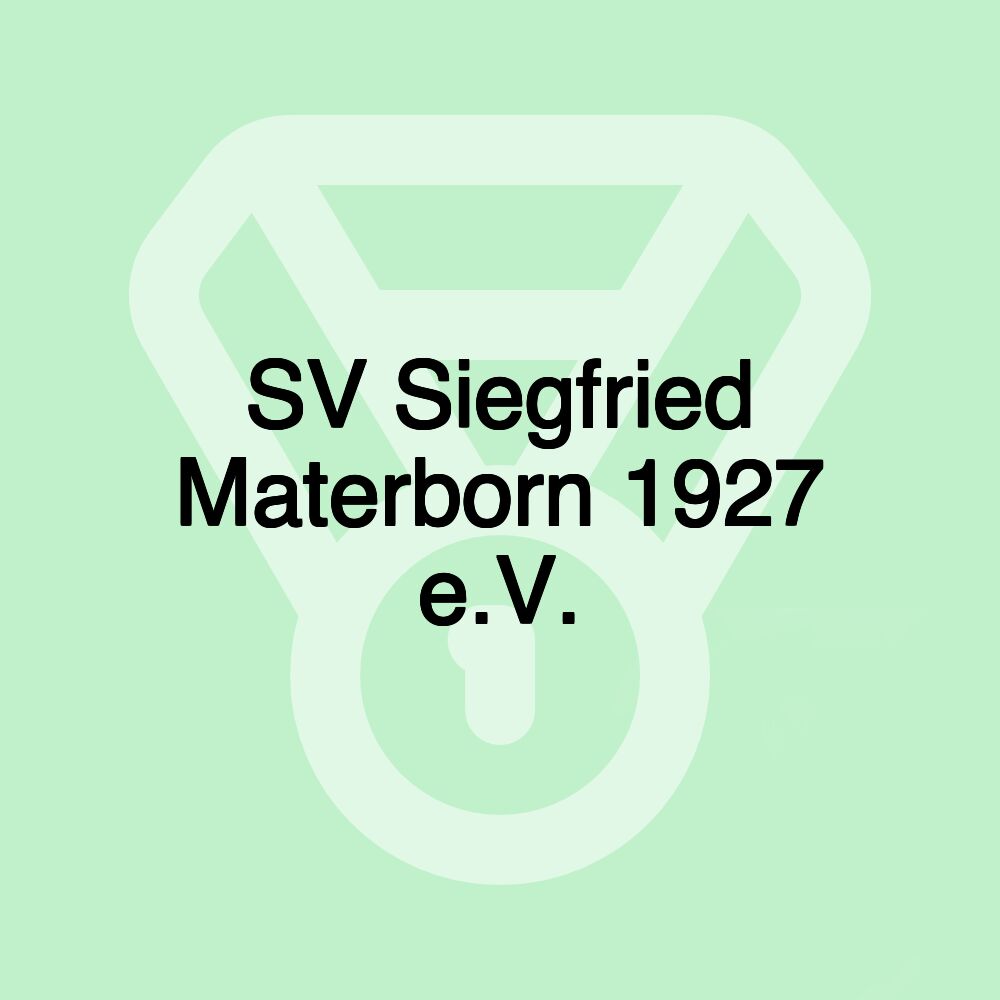 SV Siegfried Materborn 1927 e.V.