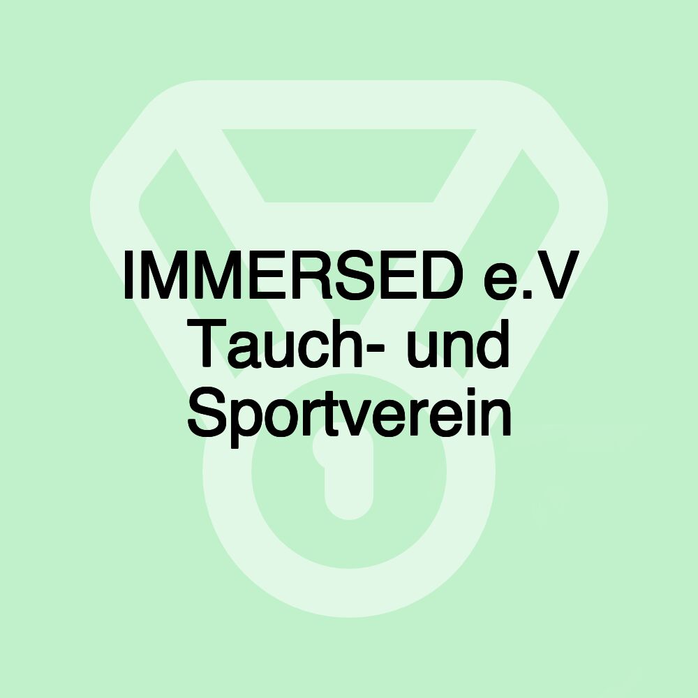 IMMERSED e.V Tauch- und Sportverein