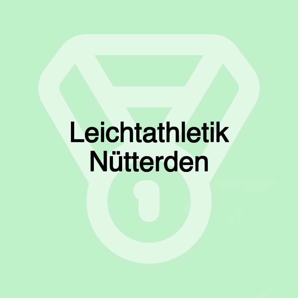 Leichtathletik Nütterden