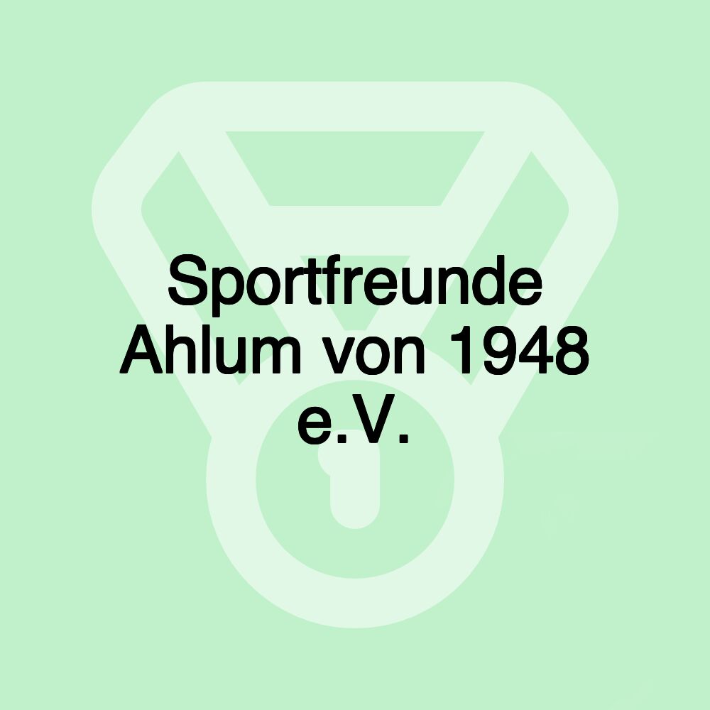 Sportfreunde Ahlum von 1948 e.V.