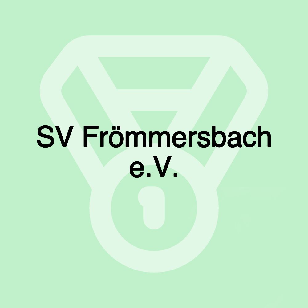 SV Frömmersbach e.V.