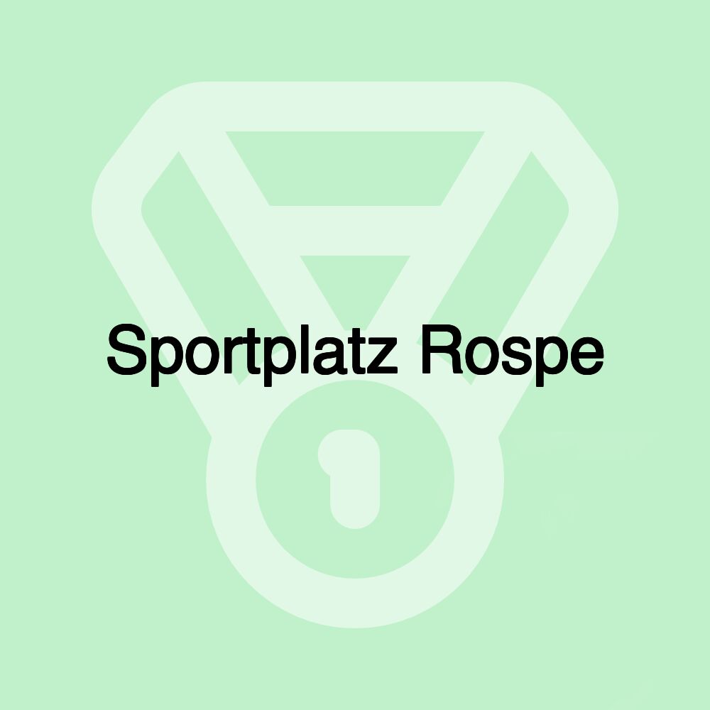 Sportplatz Rospe