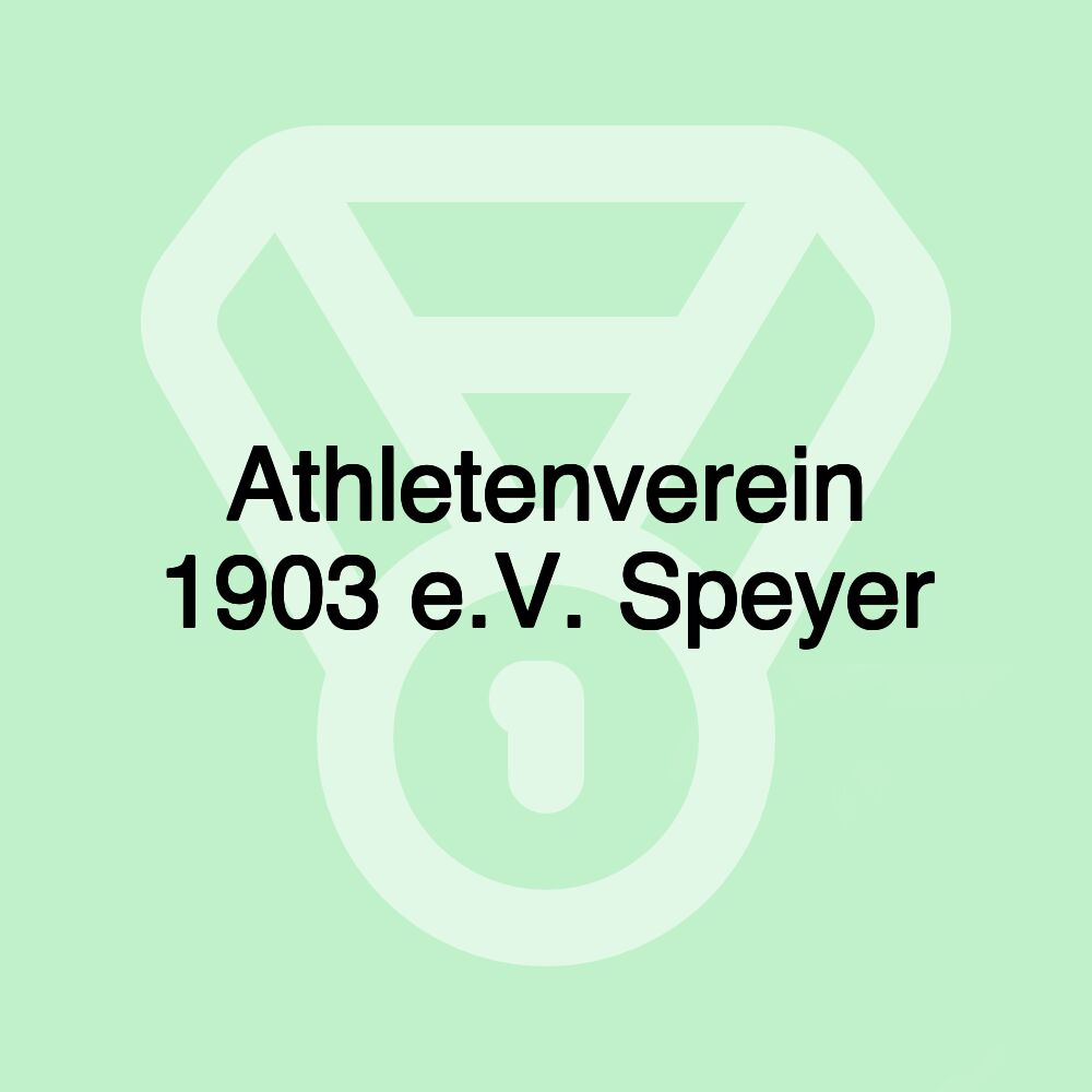 Athletenverein 1903 e.V. Speyer