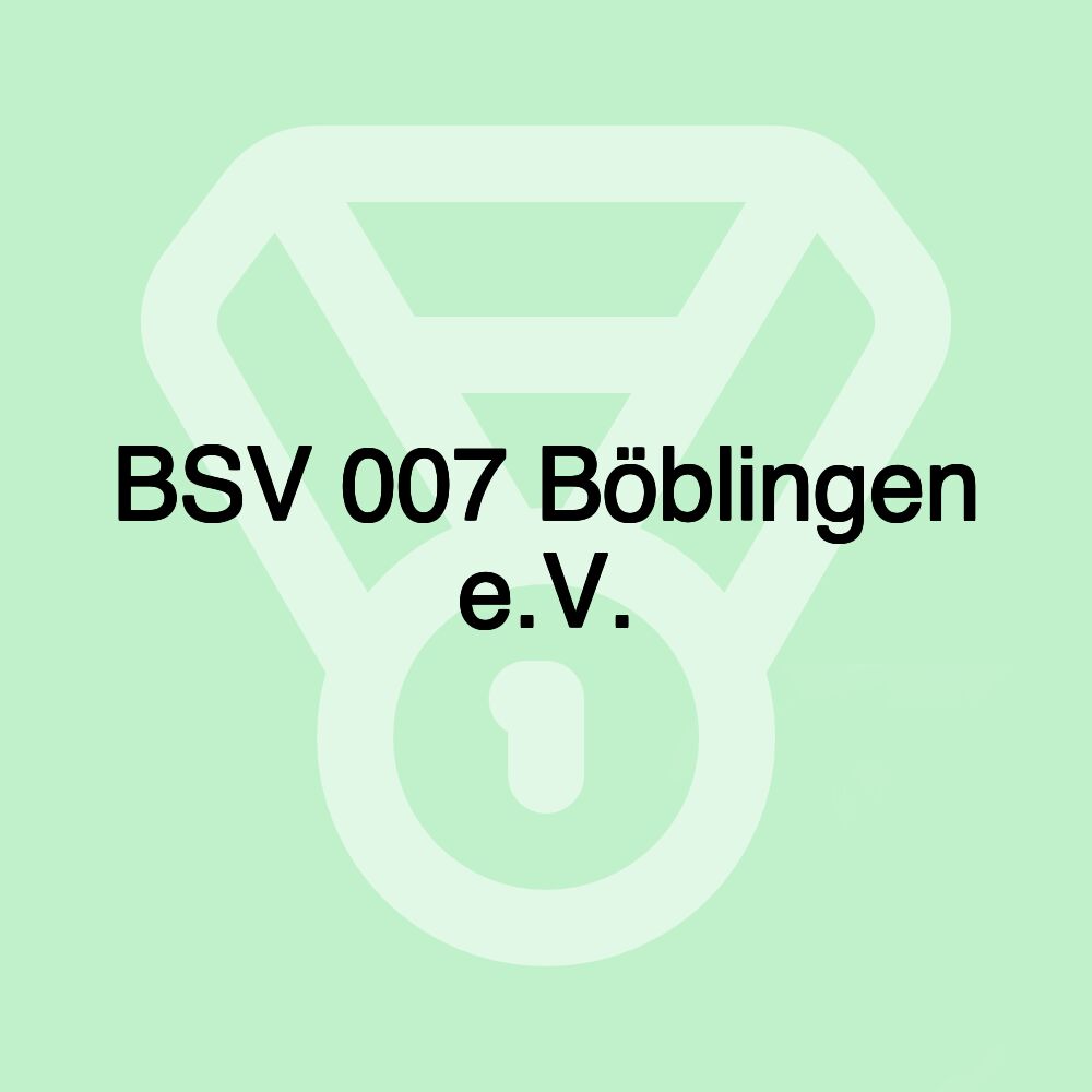 BSV 007 Böblingen e.V.