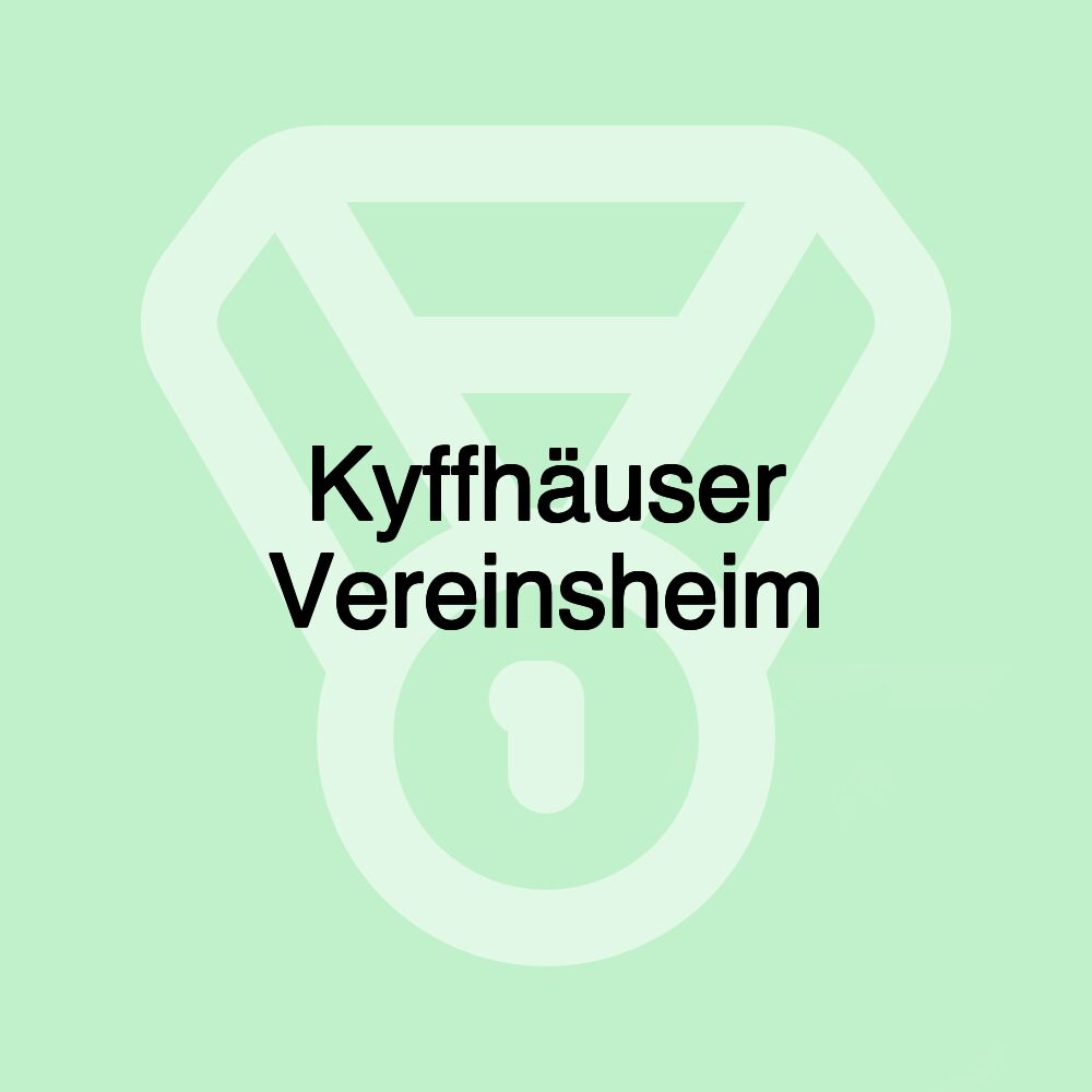 Kyffhäuser Vereinsheim