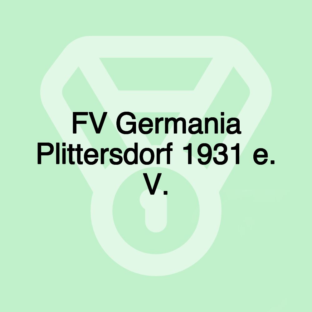 FV Germania Plittersdorf 1931 e. V.