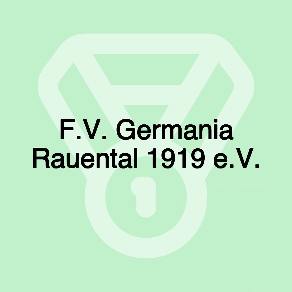 F.V. Germania Rauental 1919 e.V.