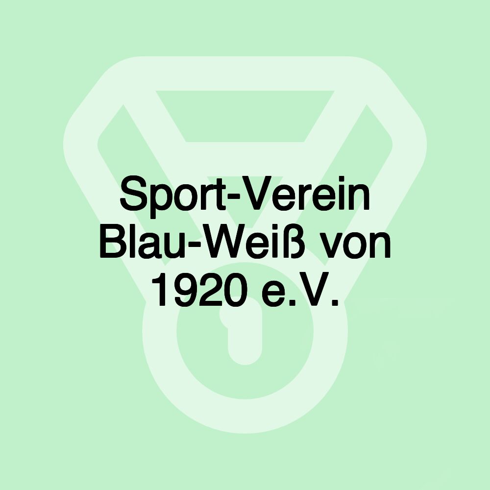 Sport-Verein Blau-Weiß von 1920 e.V.