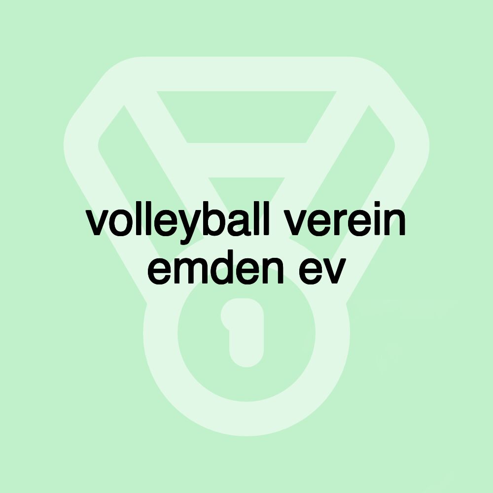 volleyball verein emden ev