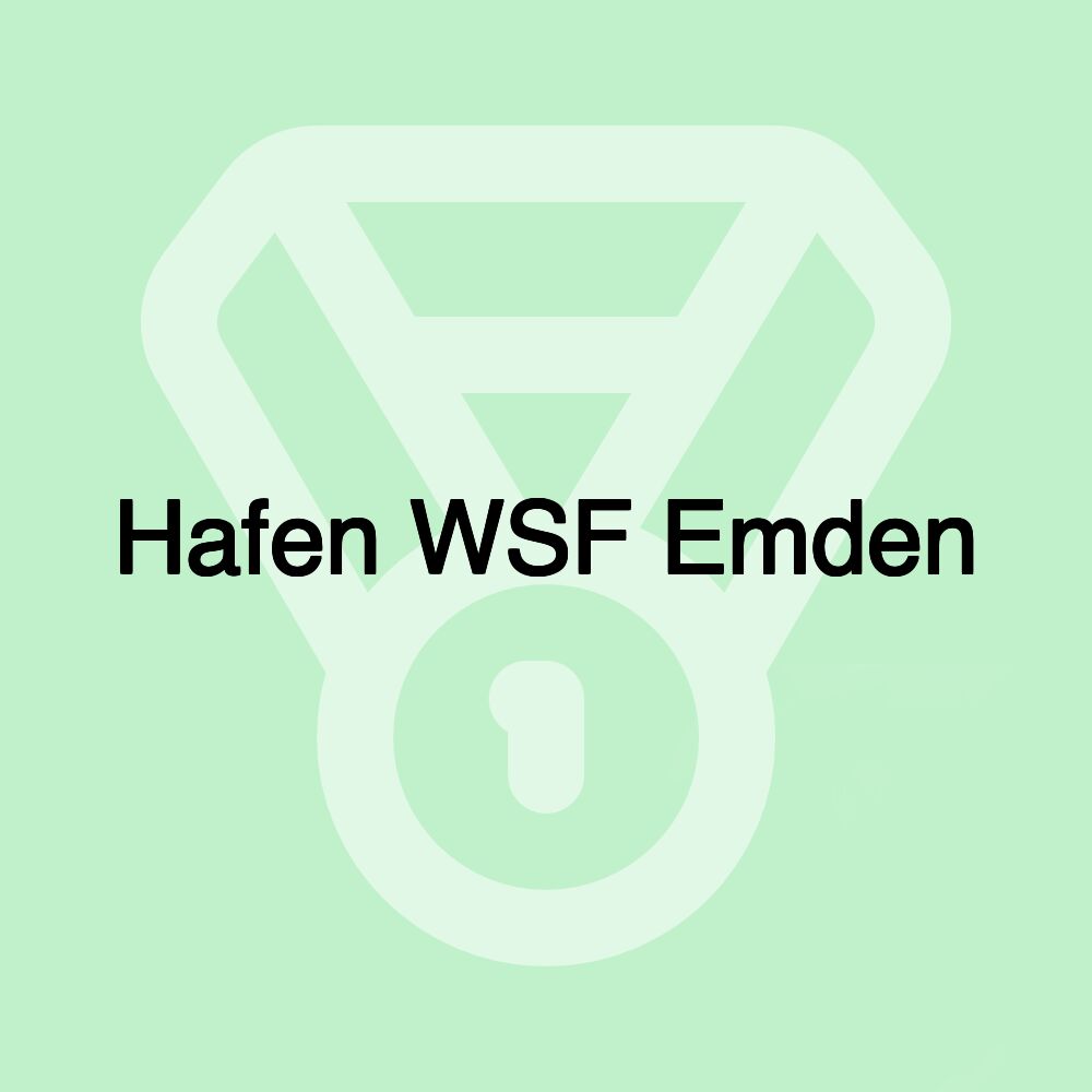 Hafen WSF Emden