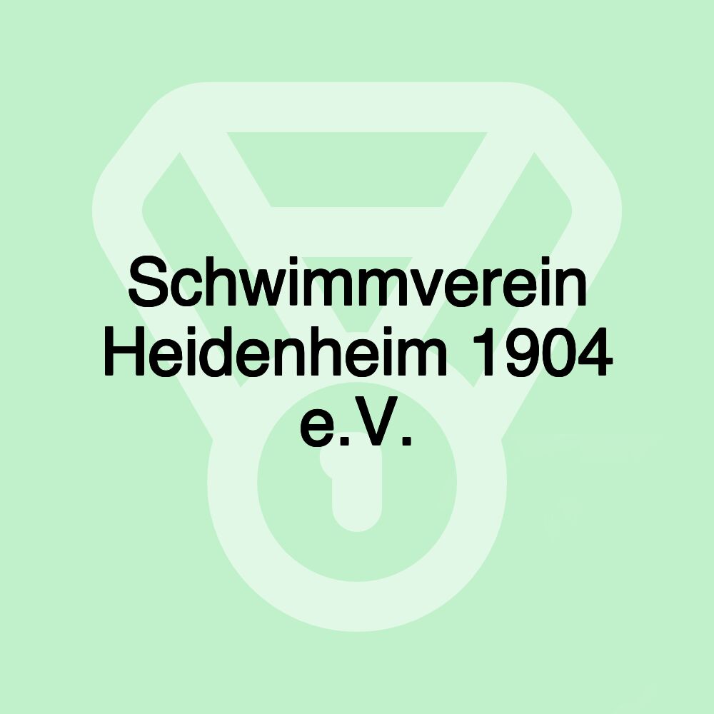 Schwimmverein Heidenheim 1904 e.V.