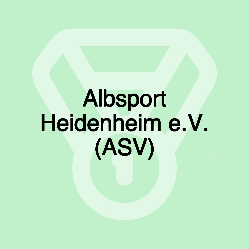 Albsport Heidenheim e.V. (ASV)