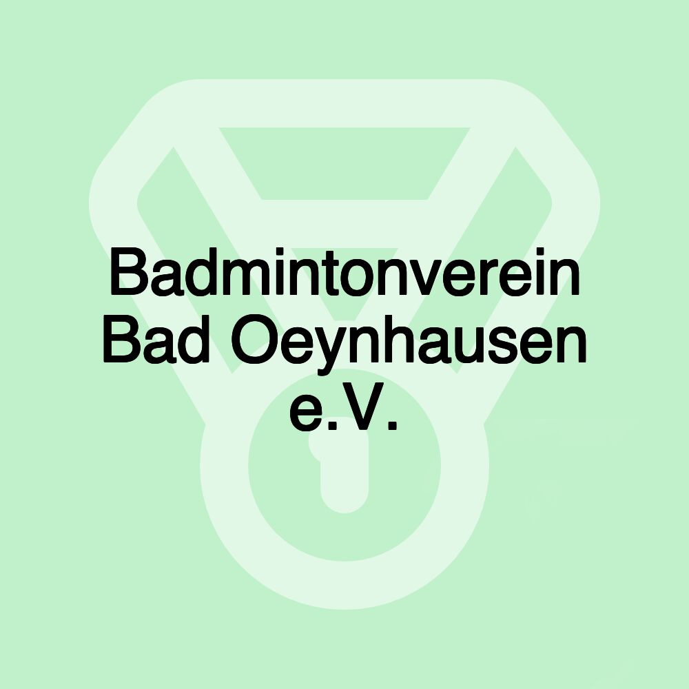 Badmintonverein Bad Oeynhausen e.V.